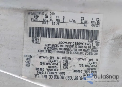 2002 Ford Explorer Sport из США, поврежденный, VIN 1FMYU60E82UA96537